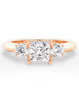 Three Stone Engagement Ring - Round