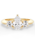 Three Stone Engagement Ring - Round