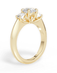 Three Stone Engagement Ring - Round