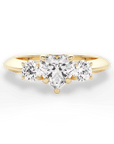 Three Stone Engagement Ring - Round