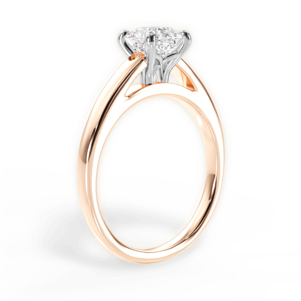 Cathedral Solitaire Engagement Ring