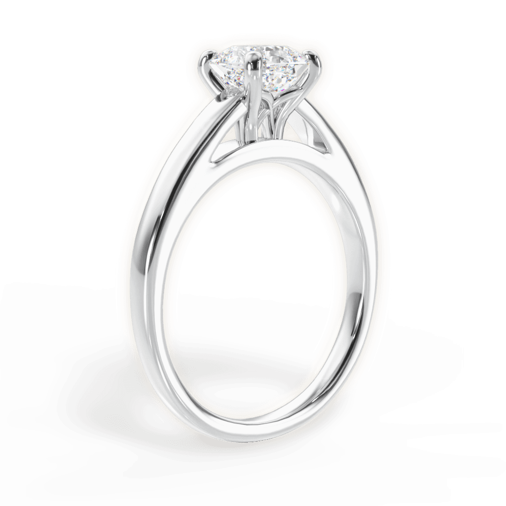 Cathedral Solitaire Engagement Ring