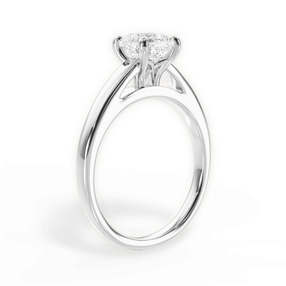 Cathedral Solitaire Engagement Ring