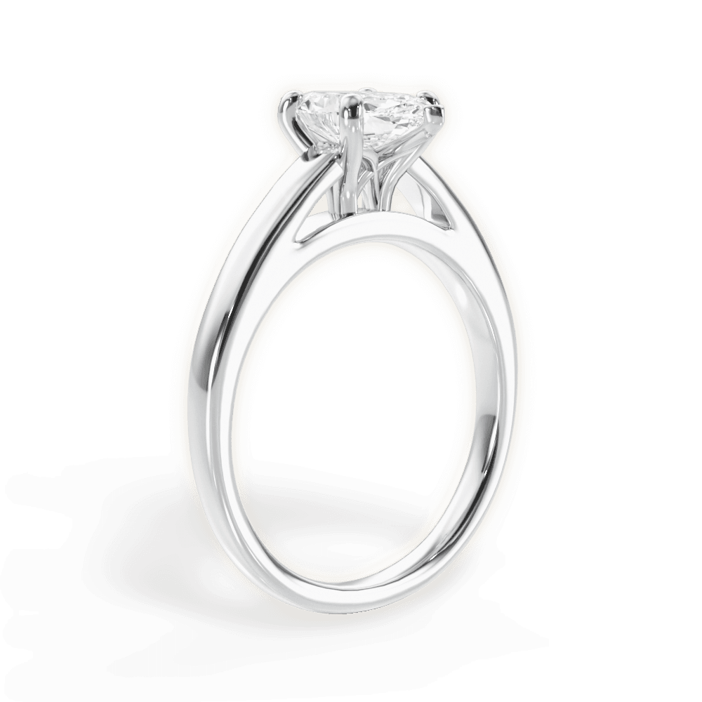 Cathedral Solitaire Engagement Ring