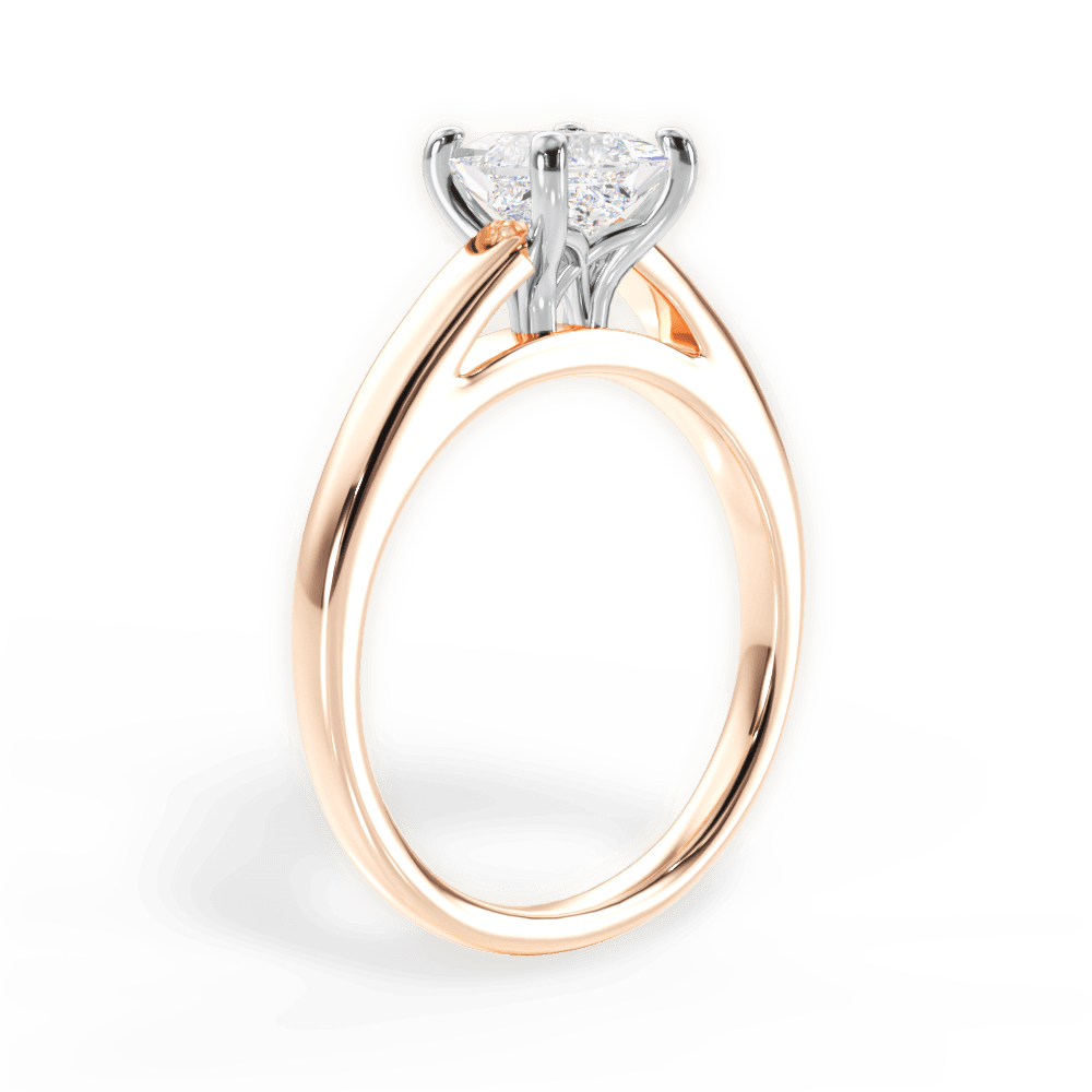 Cathedral Solitaire Engagement Ring