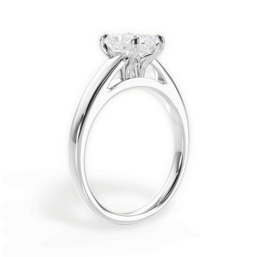 Cathedral Solitaire Engagement Ring