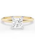 Knife Edge Solitaire Engagement Ring