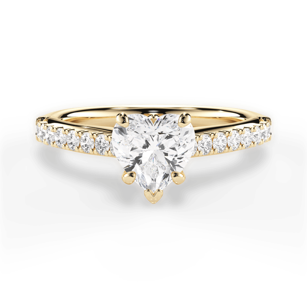 Pavé Engagement Ring