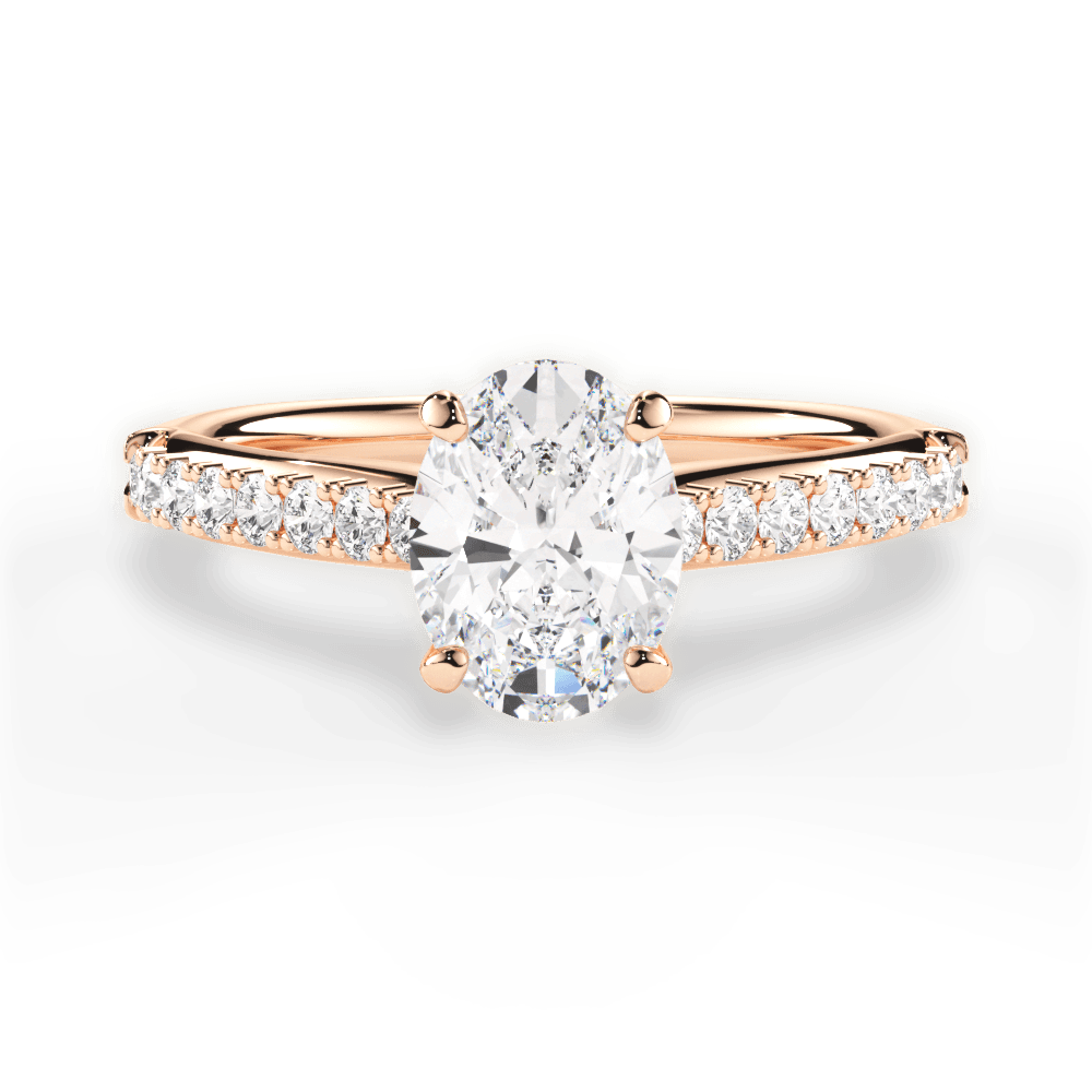 Pavé Engagement Ring