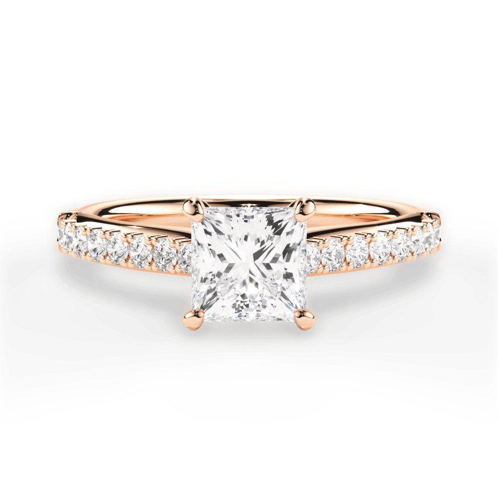 Pavé Engagement Ring