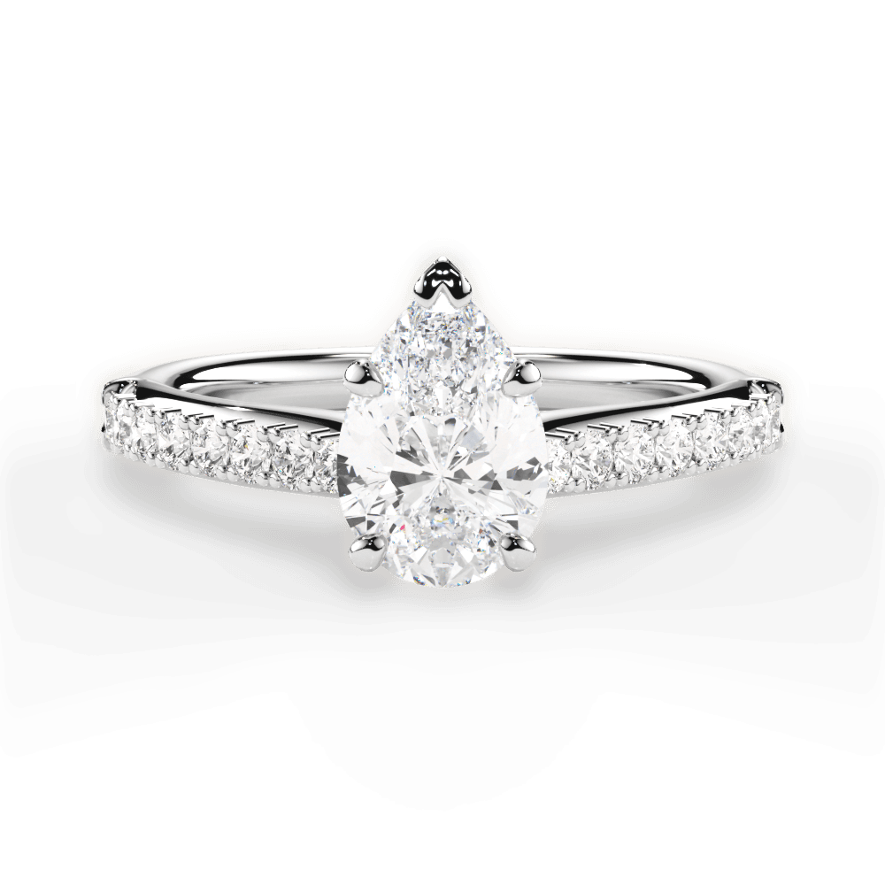 Pavé Engagement Ring