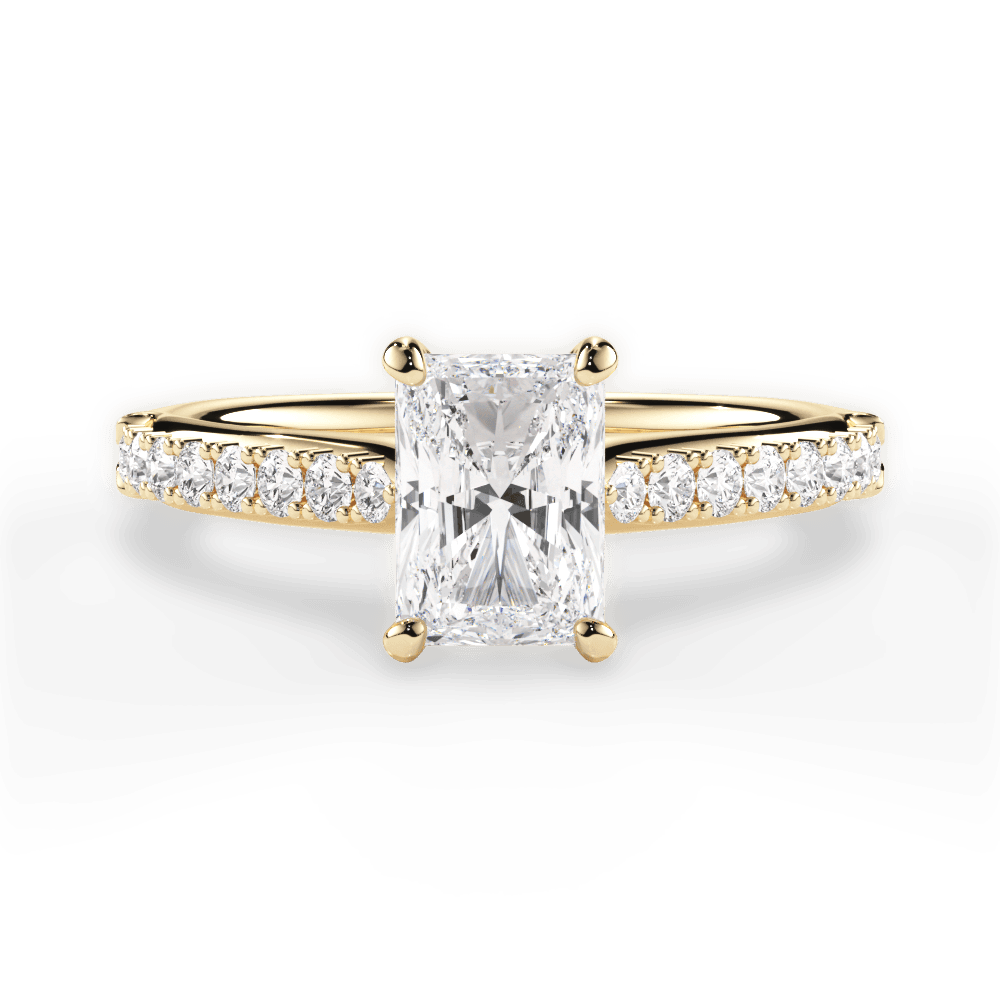 Pavé Engagement Ring