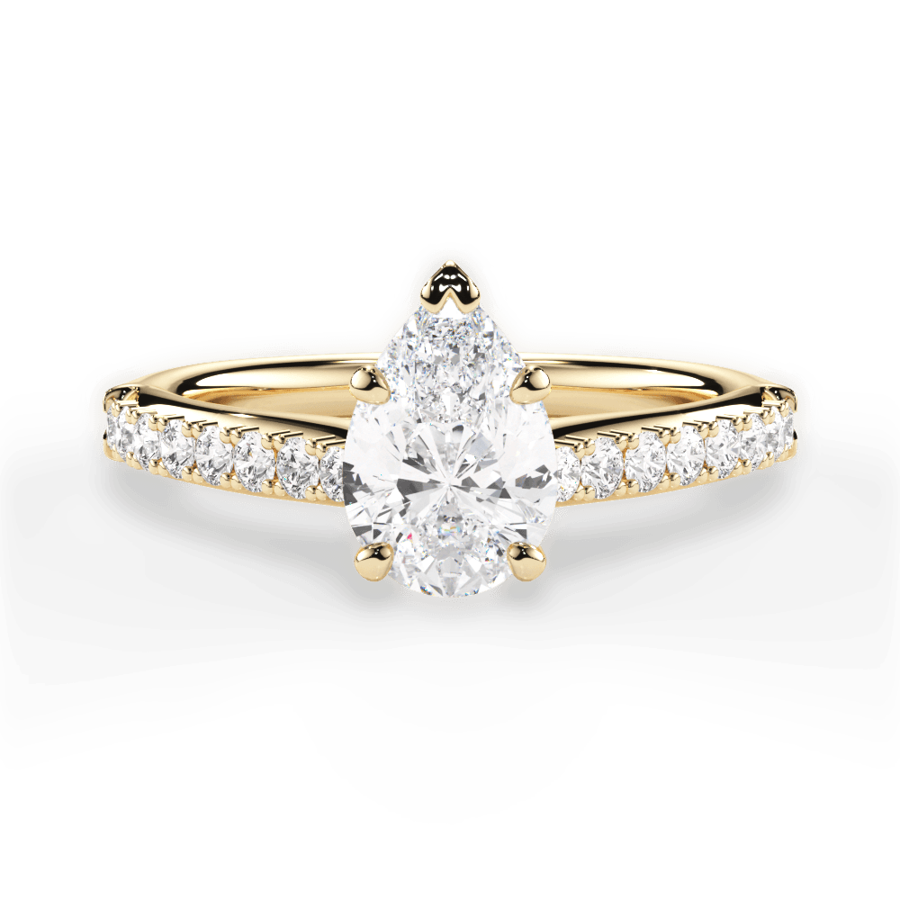 Pavé Engagement Ring