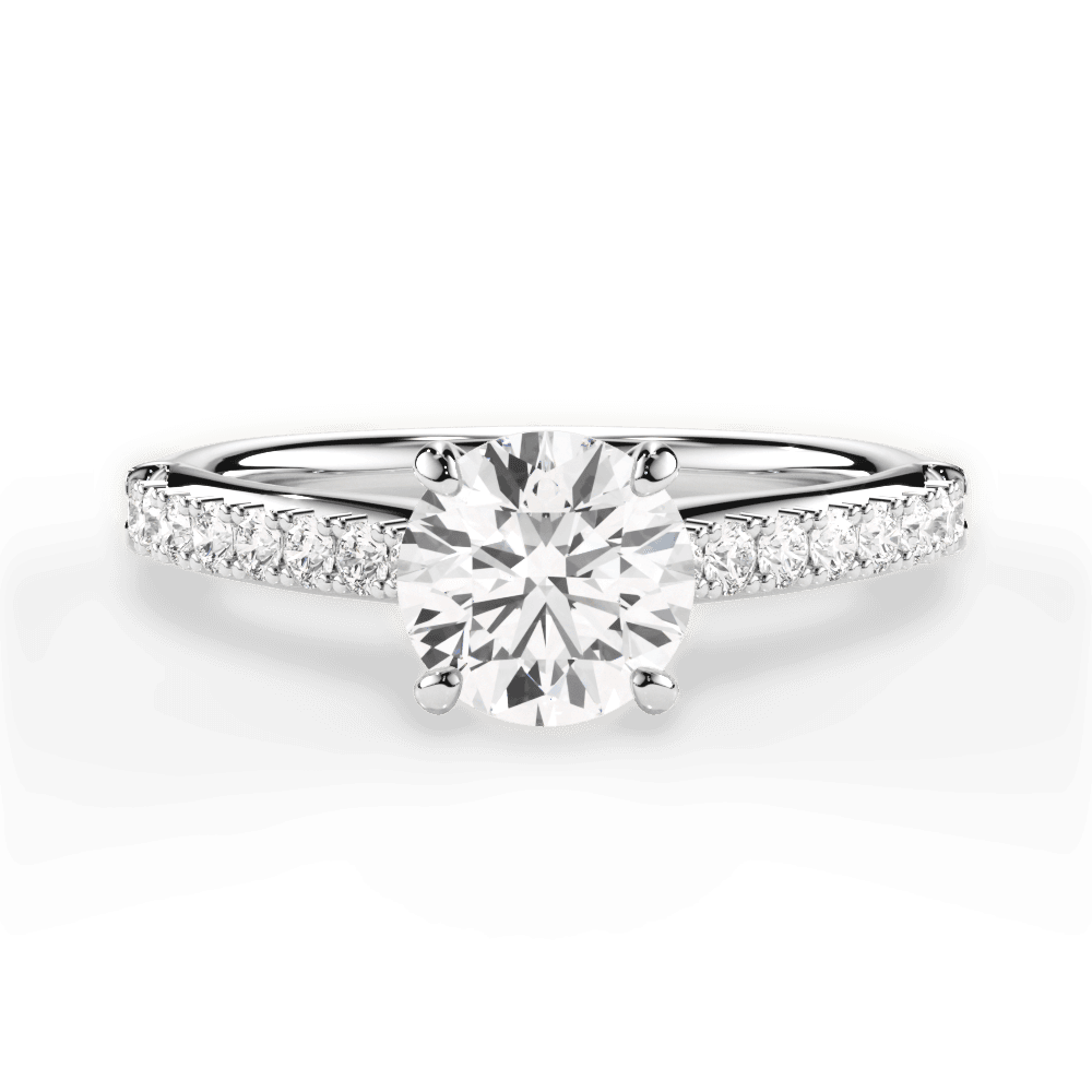 Pavé Engagement Ring