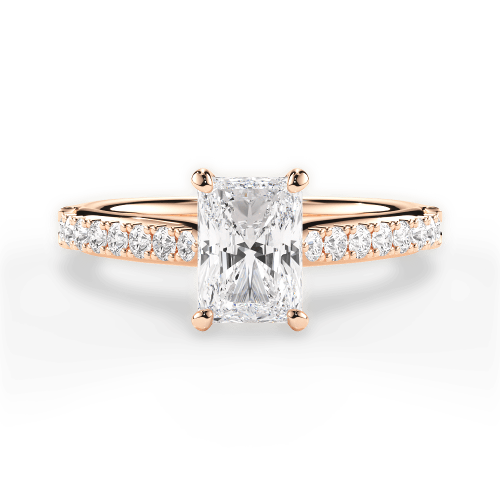 Pavé Engagement Ring